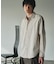 『ユニセックス』グラフチェックルーズシャツ