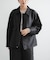 new basic　WOOL SILK BOX JACKET
