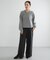 『3サイズ展開』 ウールライクツータックワイドパンツ