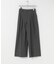 『3サイズ展開』 ウールライクツータックワイドパンツ