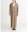 new basic　深Vネックワンピース