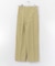 バックスリットストレートワイドパンツ