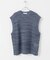 ミックスメランジVネックベスト