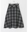 チェックフレアスカート