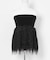 フェザーフリンジニットビスチェ