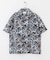 『接触冷感』『イージーケア』総柄プリントショートスリーブシャツ