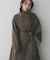 スタンドカラーロングコート