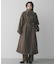 スタンドカラーロングコート