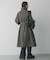 スタンドカラーロングコート