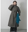 スタンドカラーロングコート