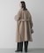 スタンドカラーロングコート