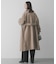 スタンドカラーロングコート