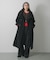 スタンドカラーロングコート