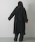 スタンドカラーロングコート