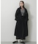 スタンドカラーロングコート