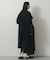 スタンドカラーロングコート