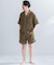 URBAN RESEARCH×UCHINO　ソフトタッチガーゼパジャマショートパンツ M