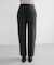 new basic　CASHMERE SILK MOULINE LONGPANTS