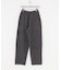 new basic　CASHMERE SILK MOULINE LONGPANTS