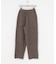 new basic　CASHMERE SILK MOULINE LONGPANTS