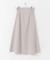 リネンライクハイウエストフレアスカート