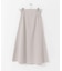 リネンライクハイウエストフレアスカート