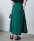 リネンライクハイウエストフレアスカート