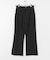ウールセミフレアクロップドパンツ