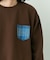 HARRIS TWEEDポケットスウェットプルオーバー