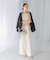 le　CROCHET BACKPOINT TOP