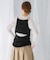 le　CROCHET BACKPOINT TOP