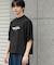 ロゴグラフィックボクシーTシャツ(5分袖)