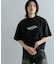 ロゴグラフィックボクシーTシャツ(5分袖)