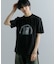 キャットグラフィックプリントTシャツ A