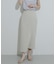 『UR TECH DRYLUXE』リネンライクアシンメトリースカート