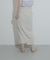 『UR TECH DRYLUXE』リネンライクアシンメトリースカート