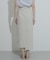 『UR TECH DRYLUXE』リネンライクアシンメトリースカート