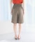 リネンライクハーフパンツ
