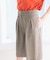リネンライクハーフパンツ