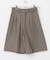 リネンライクハーフパンツ