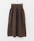 ギャザーボリュームニットスカート