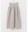 ギャザーボリュームニットスカート