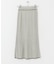 トリミングナローニットスカート