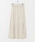 トリミングナローニットスカート