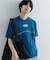 ブロックドデザインTシャツ(5分袖)