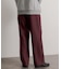 ウールライクダブルタックワイドパンツ