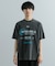 フェードロゴグラフィックTシャツ(5分袖)