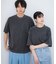 『ユニセックス』フェードポップアートフラワーTシャツ(5分袖)