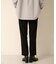 ハードツイルセンタープレスストレートパンツ