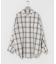 オンブレーチェックオーバーシャツ